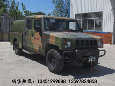 北京勇士雙排越野供水車|森林消防車