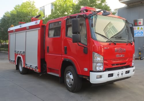 慶鈴3.8噸泡沫消防車